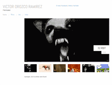 Tablet Screenshot of orozcovictor.com